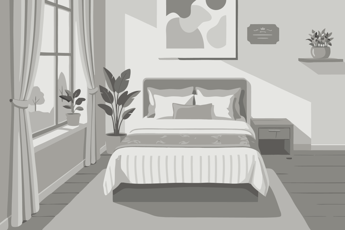 Queen Room - Smoking - Pet Friendly